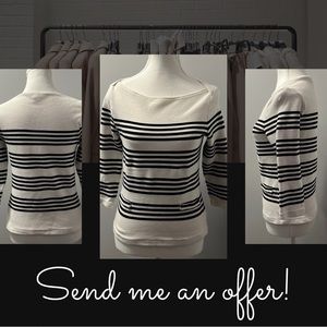 Woman’s 3/4 Sleeve Scoop Neck Top